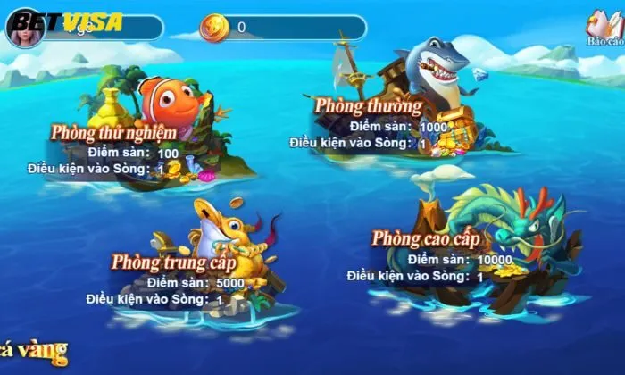 Bắn cá MT Betvisa Golden Toad