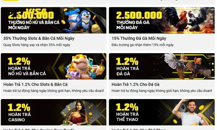 Đăng ký Betvisa Khuyến mãi Betvisa tràn ngập với mức thưởng siêu hấp dẫn