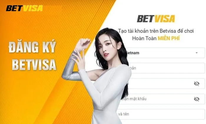 Đăng ký nhận vé quay miễn phí Betvisa Người chơi cần sở hữu tài khoản chính thức tại nhà cái