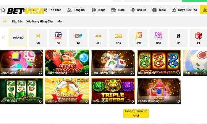 Game Online Betvisa Betvisa - nhà cái chất lượng, uy tín hàng đầu thị trường