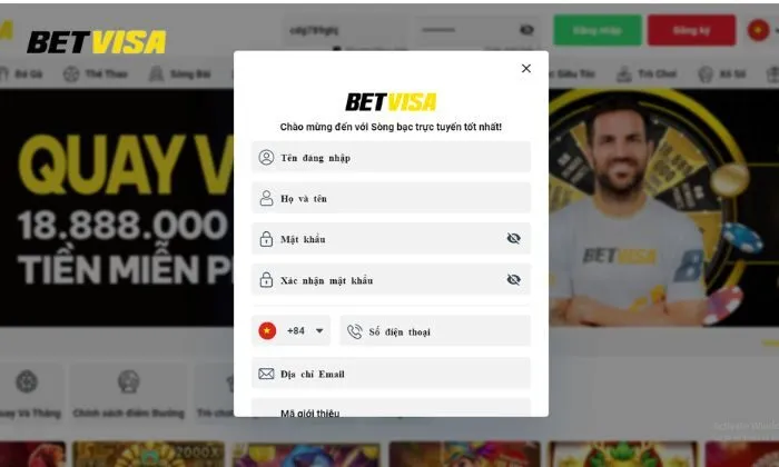 Game Online Betvisa Các bước đơn giản để tham gia Game online Betvisa