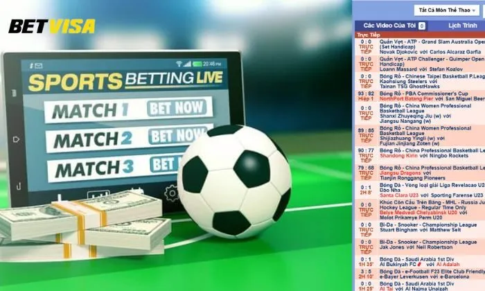 Tổ chức livestream các trận đấu thể thao lớn